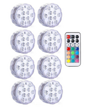 Load image into Gallery viewer, LEDFantasy™ - Change Any Backyard From 'Meh' To 'Wow' - IP68 Waterproof 16 Color Submersible LED Lights